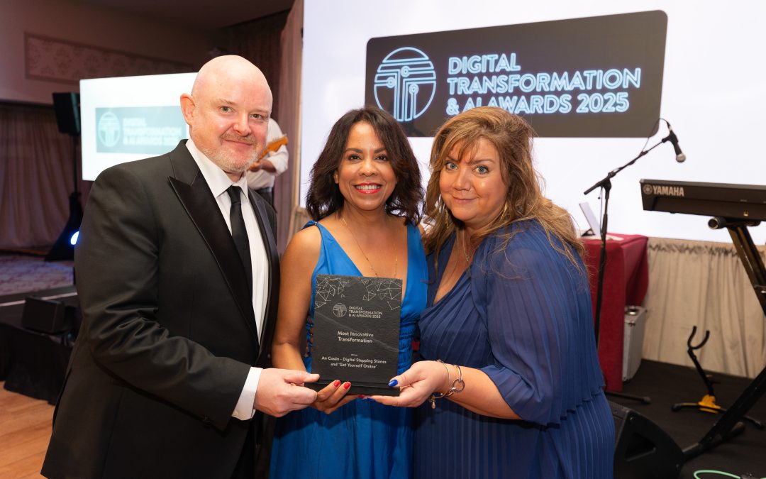 An Cosán Celebrates Success at Digital Transformation and AI Awards 2025